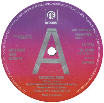 Millican And Nesbitt - Mexicali Rose download mp3 flac