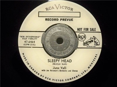 June Valli With Joe Reisman And His Orchestra And Chorus - Sleepy Head / From A Wrong Side Of Town download mp3 flac