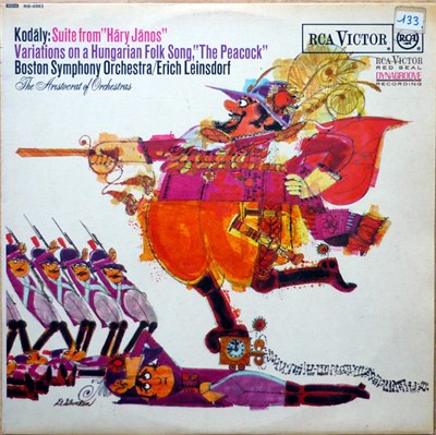 Kodály - Boston Symphony Orchestra / Erich Leinsdorf - Suite From "Háry János" / Variations On A Hungarian Folk Song, "The Peacock" download mp3 flac