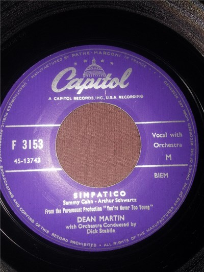 Dean Martin - Sympatico / Love Is All That Matters download mp3 flac