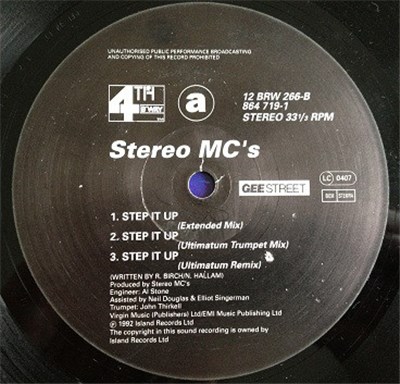 Stereo MC'S - Step It Up download mp3 flac