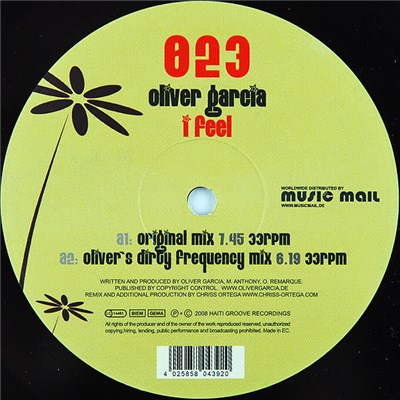 Oliver Garcia - I Feel download mp3 flac