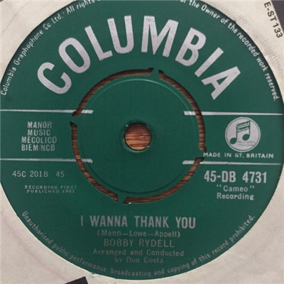 Bobby Rydell - I Wanna Thank You download mp3 flac