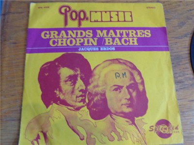 Jacques Erdos - Pop Music Grands Maîtres Chopin / Bach download mp3 flac