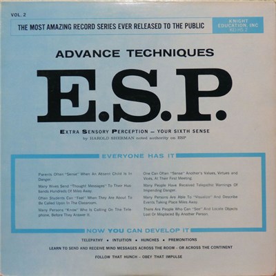 Harold Sherman - Advance Techniques Extra Sensory Perception Vol. 2 download mp3 flac