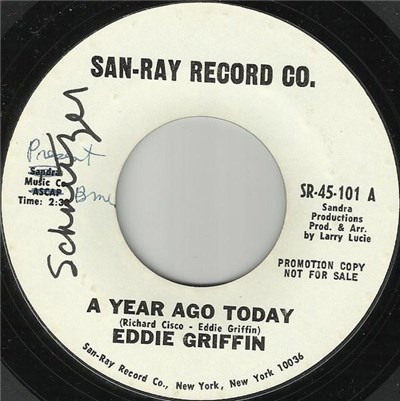 Eddie Griffin - A Year Ago Today / One More Tear download mp3 flac
