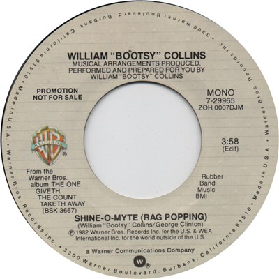 William "Bootsy" Collins - Shine-O-Myte download mp3 flac