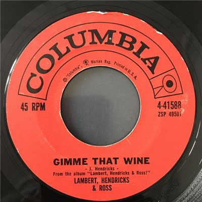 Lambert, Hendricks & Ross - Gimme That Wine / Centerpiece download mp3 flac