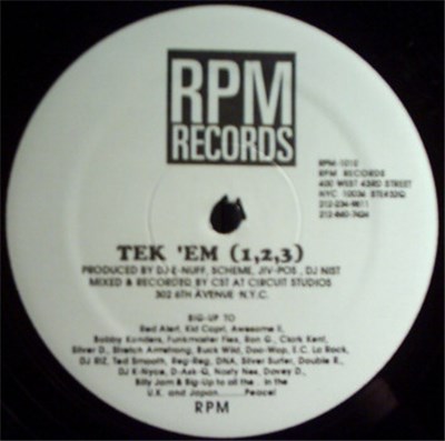 DJ E-Nuff And The Tekhoods - Tek 'Em (1,2,3) download mp3 flac