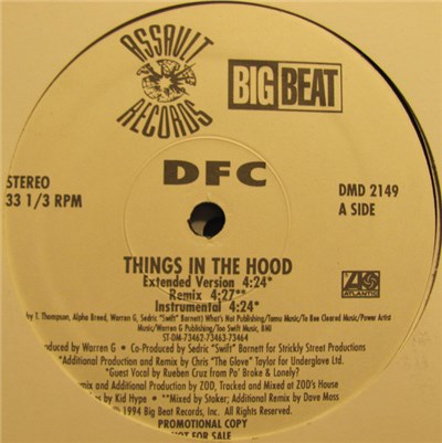 DFC - Things In Tha Hood download mp3 flac