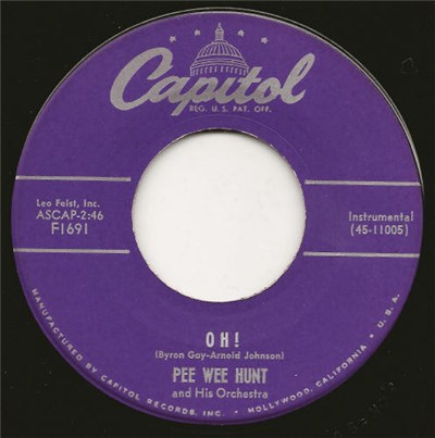 Pee Wee Hunt And His Orchestra - Oh! / The Darktown Strutters' Ball download mp3 flac