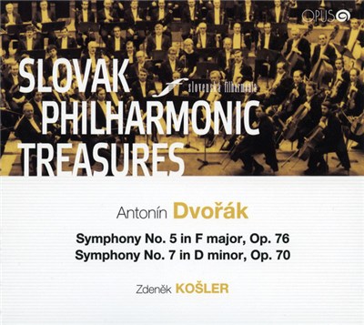 Antonín Dvořák, Slovak Philharmonic Orchestra, Zdeněk Košler - Symphony No 5 & 7 download mp3 flac