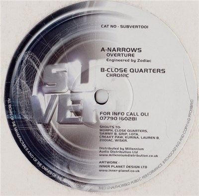 Narrows / Close Quarters - Overture / Chronic download mp3 flac