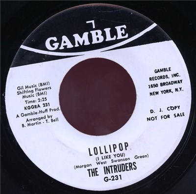 The Intruders - Lollipop (I Like You) download mp3 flac