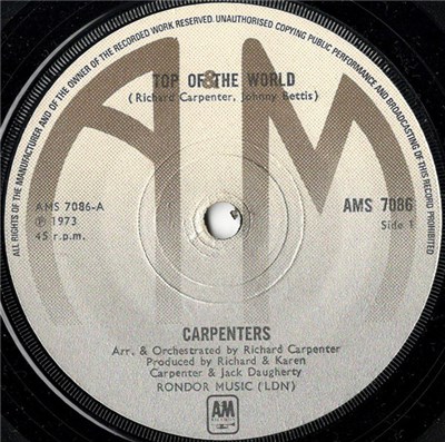 Carpenters - Top Of The World download mp3 flac
