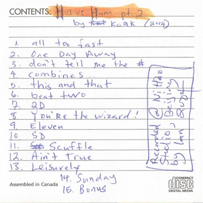 KoAk - Hiss Vs. Hum Pt. 2 download mp3 flac