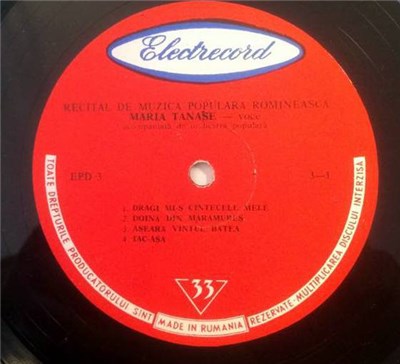 Maria Tănase - Recital De Muzică Populară Romînească download mp3 flac