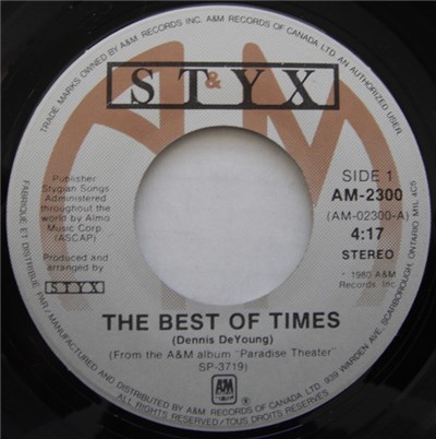 Styx - The Best Of Times download mp3 flac