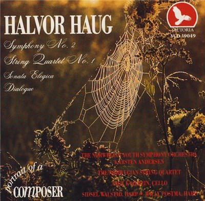 Halvor Haug, The Norwegian Youth Symphony Orchestra, Karsten Andersen, The Norwegian String Quartet, Aage Kvalbein, Sidsel Walstad, Willy Postma - Symphony No. 2 / String Quartet No. 1 / Sonata Elegica / Dialogue download mp3 flac