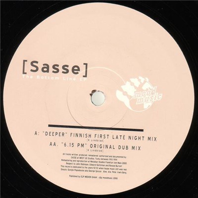 Sasse - The Bottom Line EP download mp3 flac