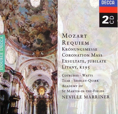 Mozart - Cotrubas • Watts • Tear • Shirley-Quirk • Academy Of St Martin-In-The-Fields / Neville Marriner - Requiem, Krönungsmesse / Coronation Mass, Exsultate, Jubilate Litany K195 download mp3 flac