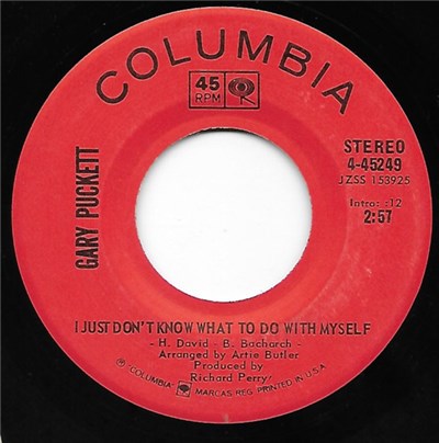 Gary Puckett - I Just Don't Know What To Do With Myself download mp3 flac