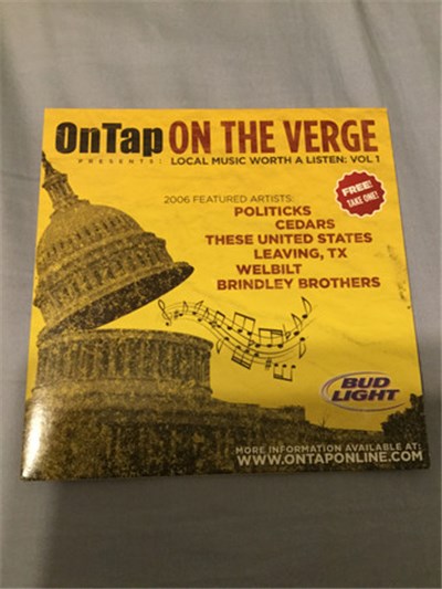 Various - On Tap Presents: On The Verge - Local Music Worth A Listen: Vol 1 download mp3 flac