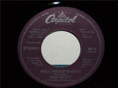 Bob Seger & The Silver Bullet Band - Hollywood Nights download mp3 flac