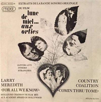 Larry Meredith & Country Coalition - For All We Know (From "Lovers & Other Strangers") download mp3 flac
