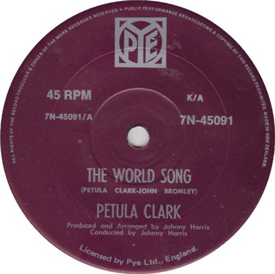 Petula Clark - The World Song download mp3 flac