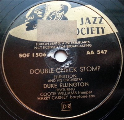 Duke Ellington And His Orchestra - Double Check Stomp / Sweet Papa download mp3 flac