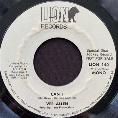Vee Allen - Can I download mp3 flac