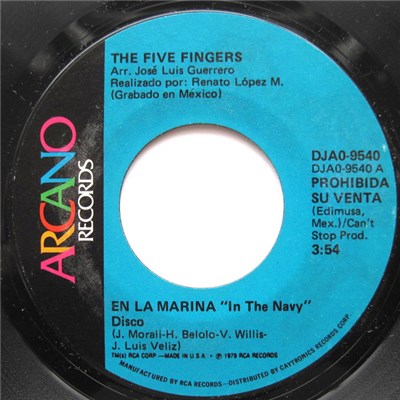 The Five Fingers - En La Marina (In The Navy) download mp3 flac