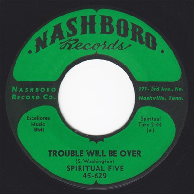 Spiritual Five - Trouble Will Be Over / Let Me Have A Talk download mp3 flac