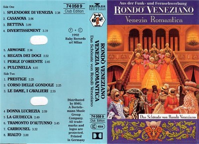 Rondo' Veneziano - Venezia Romantica (Das Schönste Von Rondò Veneziano) download mp3 flac