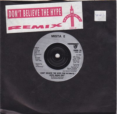 Mista E - Don't Believe The Hype (Remix) download mp3 flac