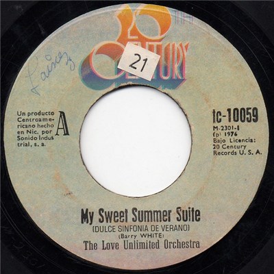 The Love Unlimited Orchestra - My Sweet Summer Suite = Dulce Sinfonia De Verano download mp3 flac