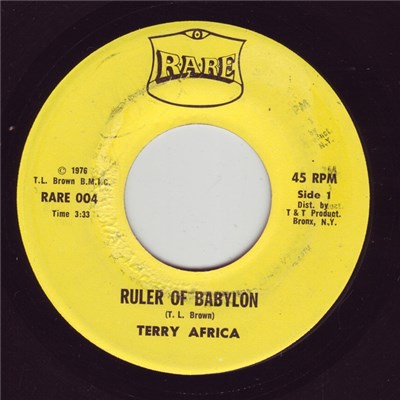 Terry Africa - Ruler Of Babylon download mp3 flac
