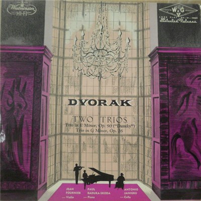 Dvorak - Paul Badura-Skoda, Antonio Janigro, Jean Fournier - Two Trios: Trio No. 4 In E Minor, Op. 90 ('Dumky'), Trio No. 2 In G Minor, Op. 26 download mp3 flac