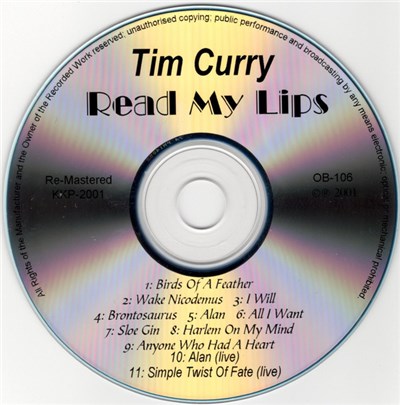 Tim Curry - Read My Lips download mp3 flac