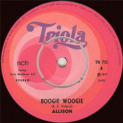 Allison - Boogie Woogie / Til Gjestebod download mp3 flac