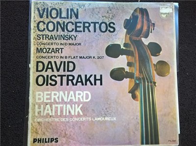 Igor Stravinsky, Wolfgang Amadeus Mozart - Violin Concerto In D Major / Violin Concerto No. 1 In B Flat Major K. 207 download mp3 flac