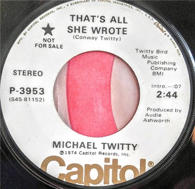 Michael Twitty - That's All She Wrote download mp3 flac