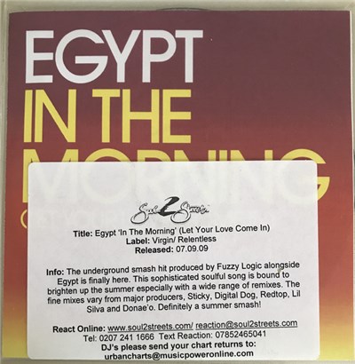 Egypt - In The Morning (Let Your Love Come In) download mp3 flac