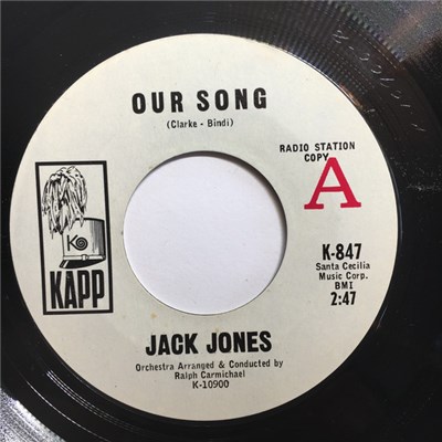 Jack Jones - Our Song / Michelle download mp3 flac