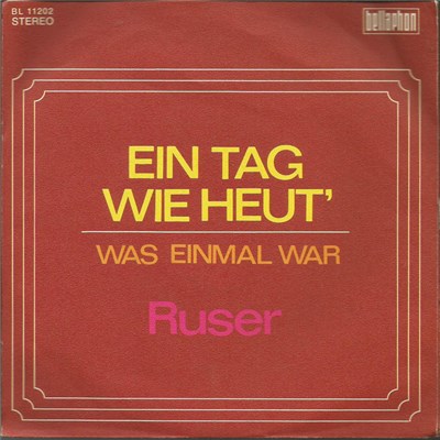Ruser - Ein Tag Wie Heute / Was Einmal War download mp3 flac