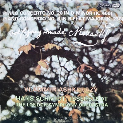 Wolfgang Amadeus Mozart, Ashkenazy, London Symphony, Schmidt-Isserstedt - Piano Concertos No.20 In D Minor, K.466 / No. 6 In B Flat, K.238 download mp3 flac
