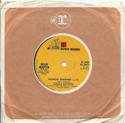 Dean Martin With The Jimmy Bowen Orchestra & Chorus - Georgia Sunshine download mp3 flac
