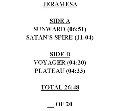 Jeramesa - Sunward Demos download mp3 flac