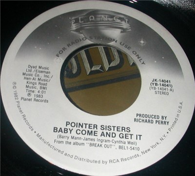 Pointer Sisters - Baby Come And Get It download mp3 flac
